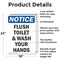 Signmission Safety Culture Sign, 18 in Width, Aluminum, Rectangle OS-2PACK-NS-A-1824-V-12802 - alternate 4